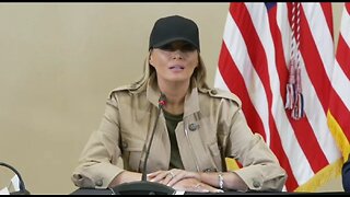 First Lady Melania Trump: We Pray With The Families In Texas