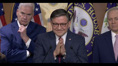 Speaker Johnson 'Absolutely Delighted' with Jasmine Crockett's Senate Run: 'Good Luck with That'