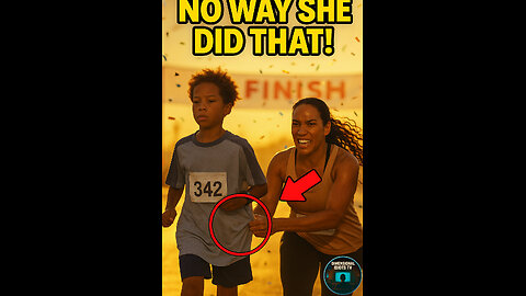 Marathon Meltdown: When a 12-Year-Old Steals First Place 😂