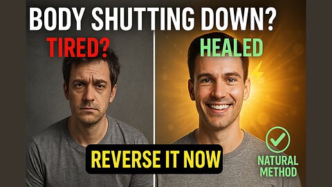 WARNING: Your Body Is Shutting Down—Activate Natural Healing & Feel 20 Years Younger!