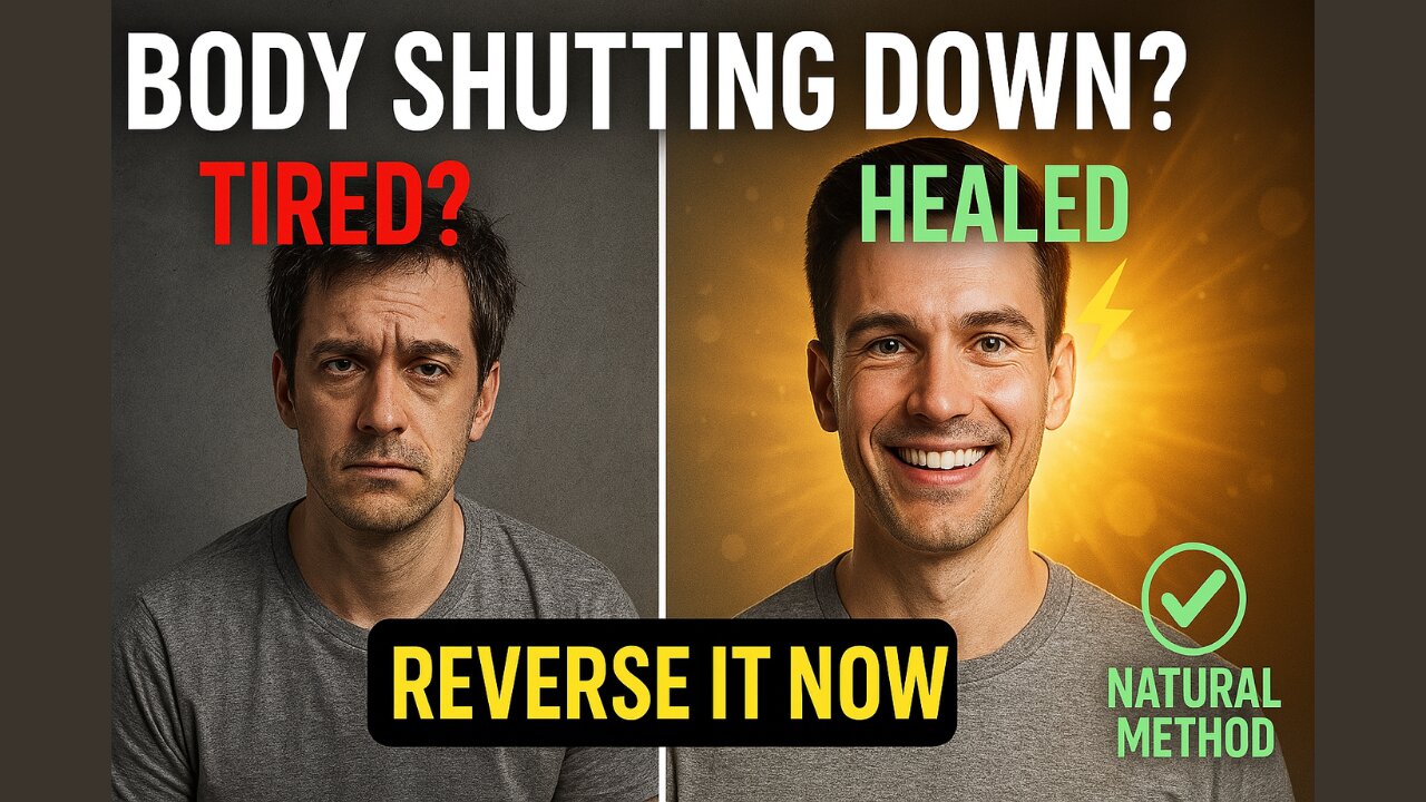 WARNING: Your Body Is Shutting Down—Activate Natural Healing & Feel 20 Years Younger!