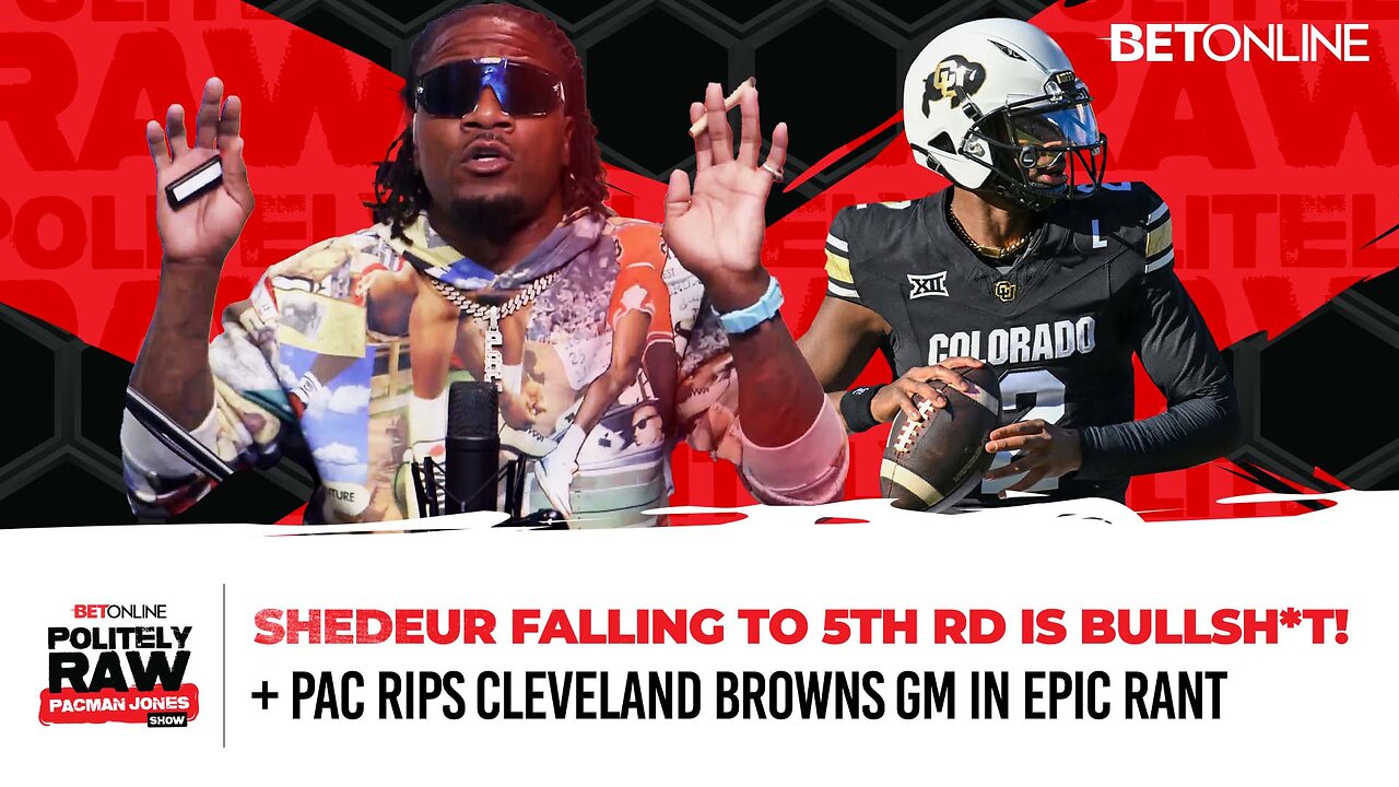 Pacman LOSES IT Over Shedeur's Draft Slide | NFL Draft Fallout & More