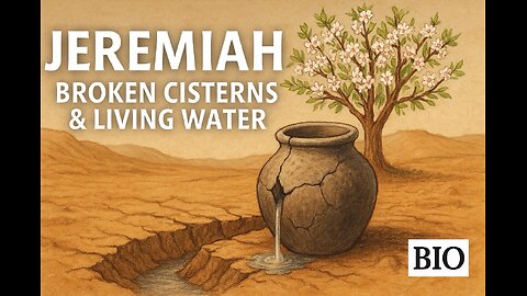 Jeremiah 1-3 Explained | Broken Cisterns & Living Water | 8/7/25