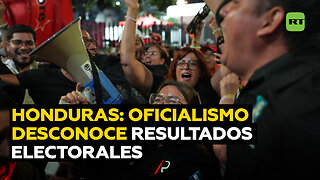 Oficialismo en Honduras desconoce los resultados electorales