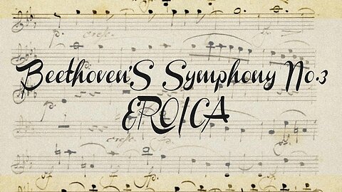 Beethoven: Symphony No.3 'Eroica' | John Eliot Gardiner & Orchestre Revolutionnaire et Romantique