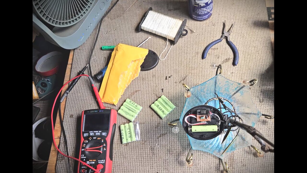 Fixed my Solar Light, PKCELL Rechargeable AAA Batteries, 1.2V 300mAh NiMH