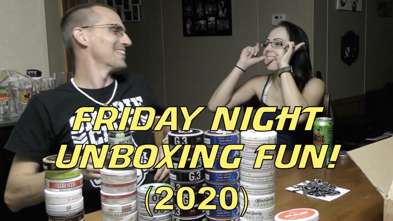 Friday Night Unboxing Fun (With Mrs. Snubie) - 2020