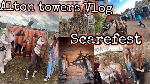 Brooke Marsden | Marsden it | beautybrooke | Alton towers | scarefest Vlog!! 🎃