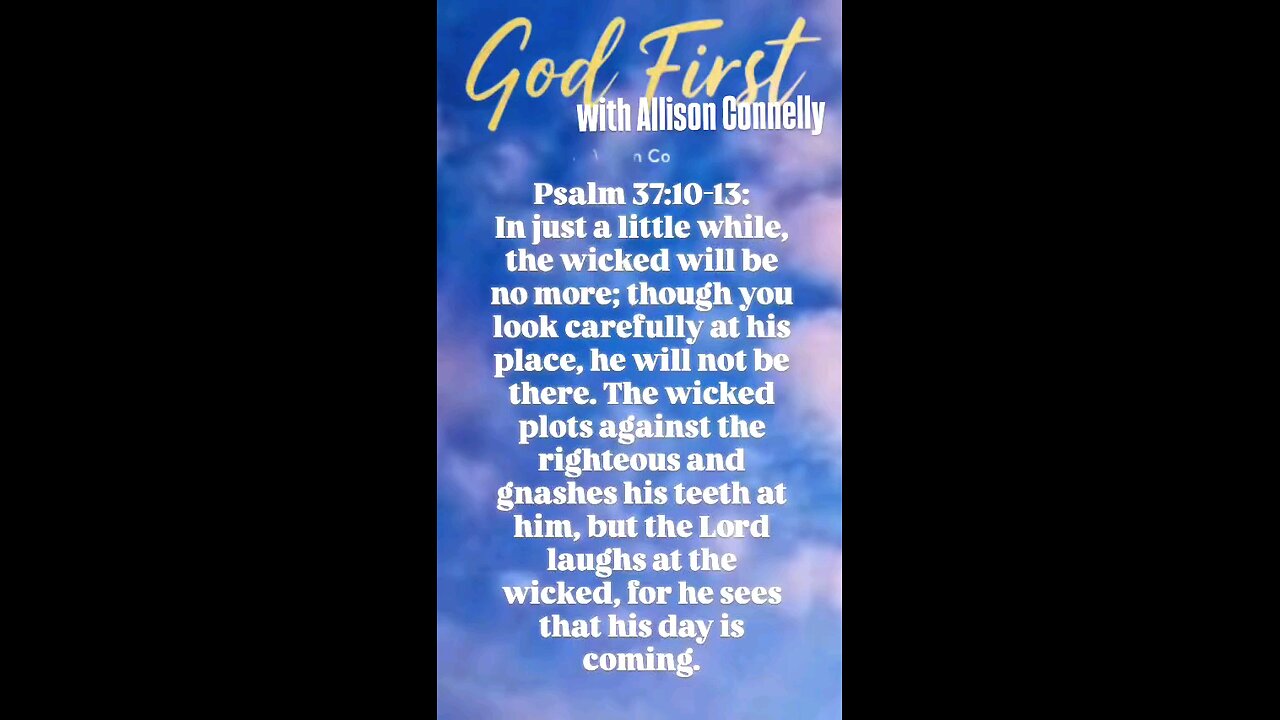 Psalms 37:10-13