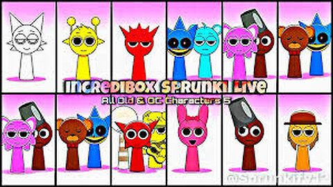Incredibox Sprunki OC & OLD All Phases 5 - Sprunki