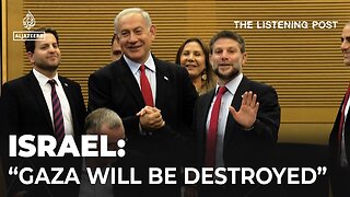 Israel_ _Gaza will be entirely destroyed_ _ The Listening Post