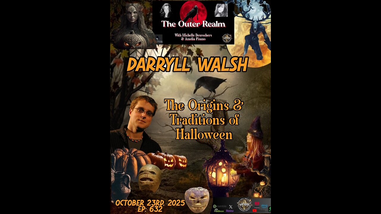 A Discussion About The Origins and Traditions of Halloween with Darryll Walsh
