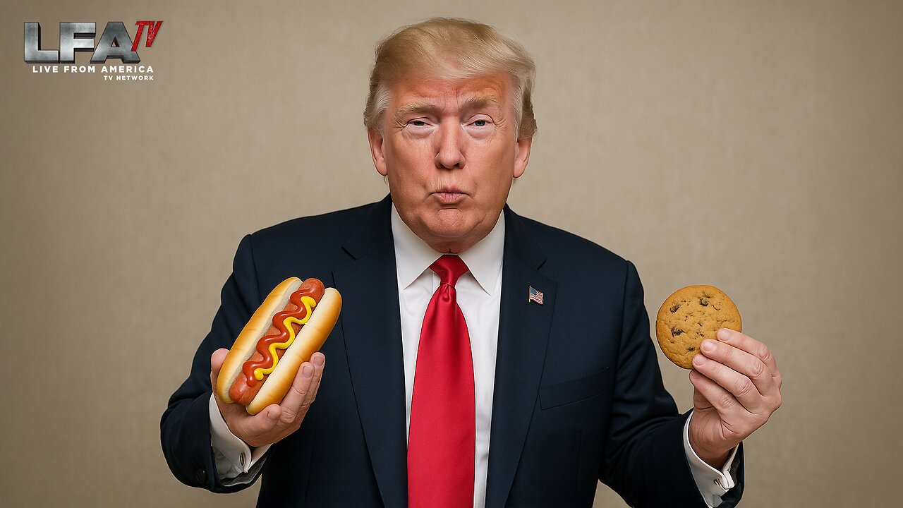 GRAB THE COOKIE, EAT THE HOTDOG!