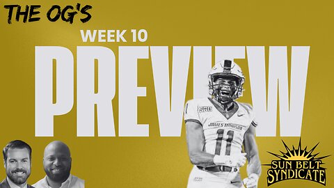 The OG's - Week 10 Preview