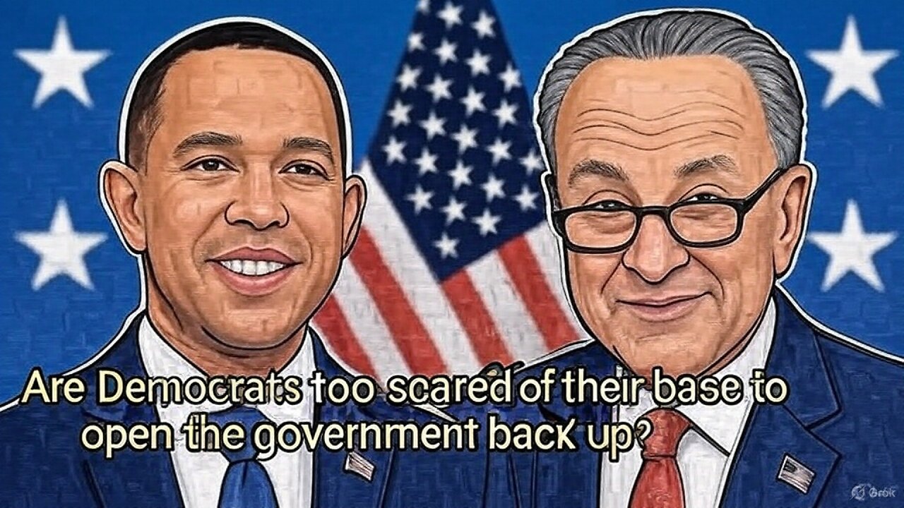 Are Democrats too scared of their base to open the government back up? - AC Daily Show Ep 584