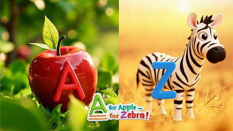 "A to Z Alphabet Learning | Fun 3D ABC Video for Kids!"