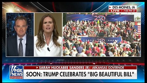 Gov Huckabee Sanders: Trump's Moving At An Insane Speed