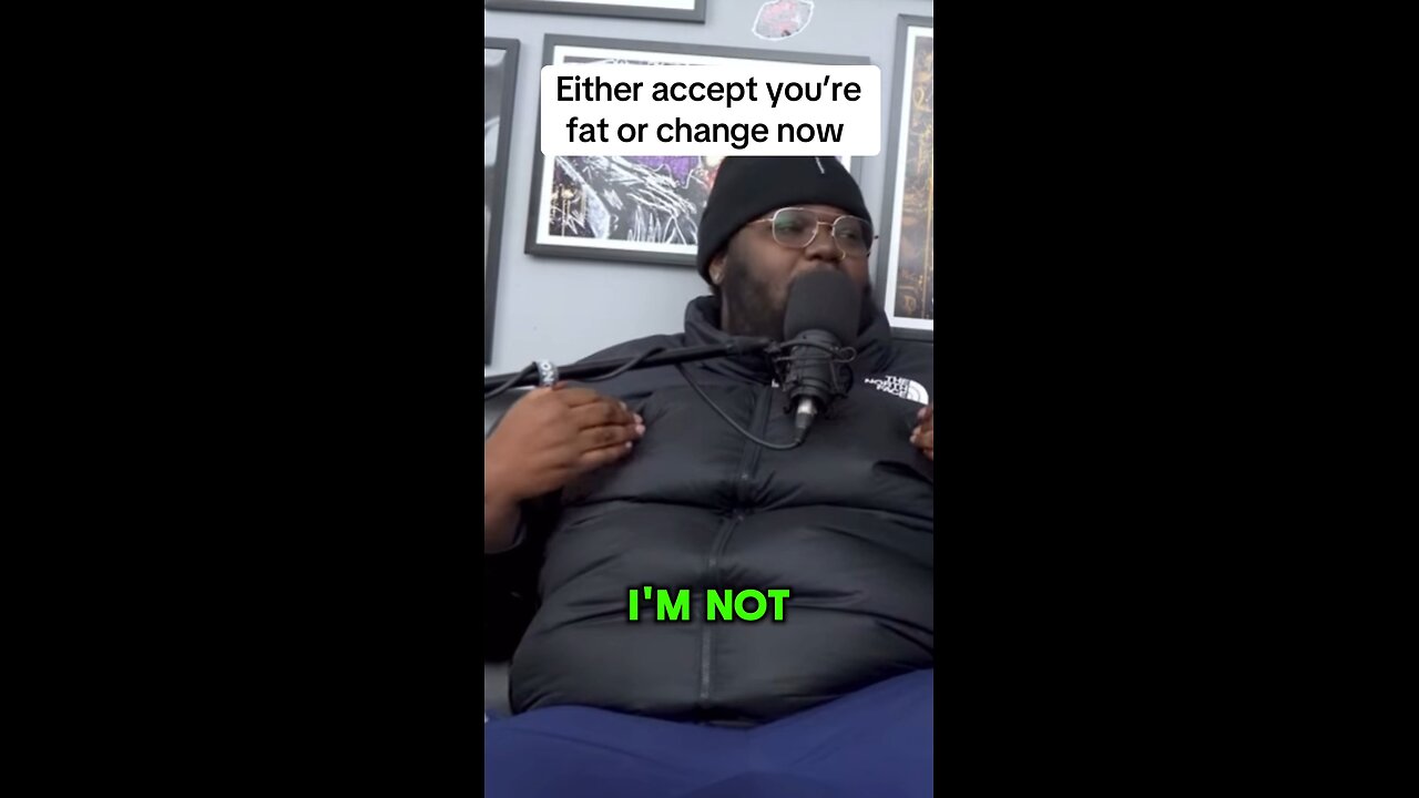 Commit to being fat 😅