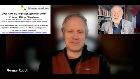 Germar Rudolf to Host Holocaust Summit on January 27