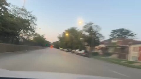 Three Chicago police officers and two suspects were hospitalized Wednesday