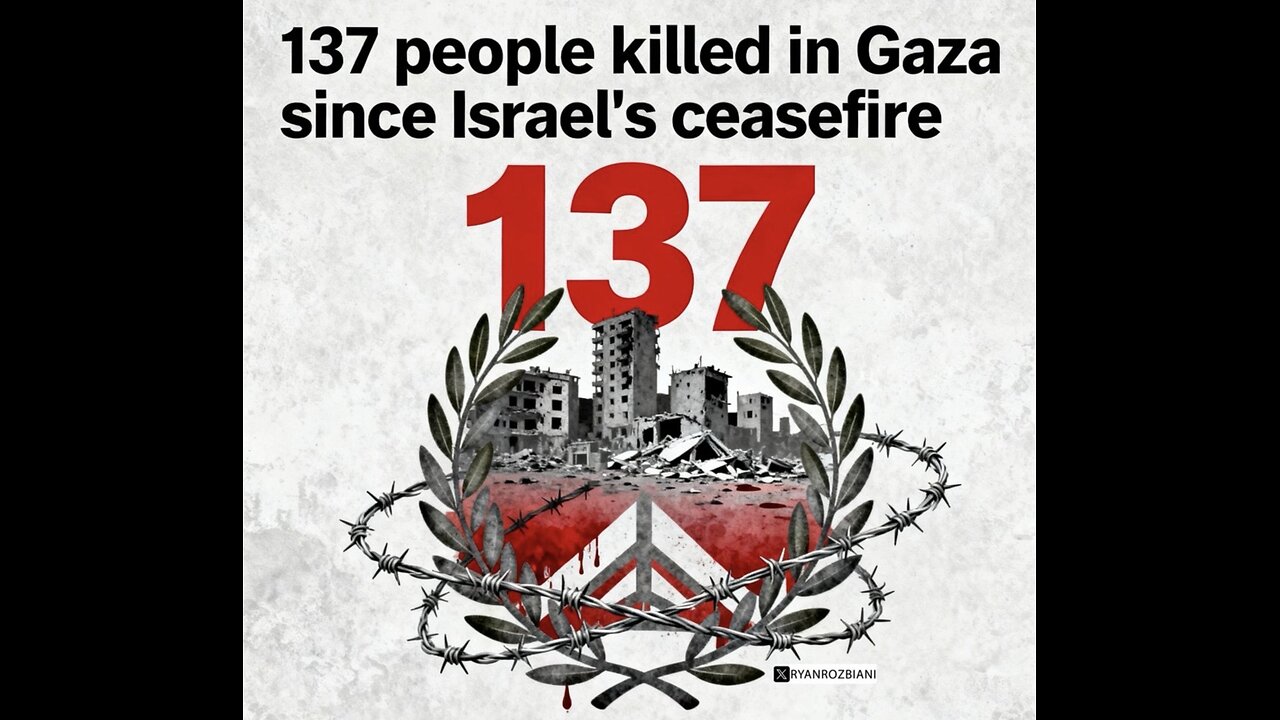 Palestinian's Cease and Israeli's Fire.