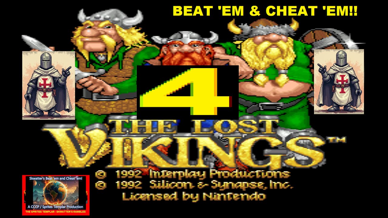 THE LOST VIKINGS V4 - SNES - Skwatter's Beat 'em and Cheat 'em!