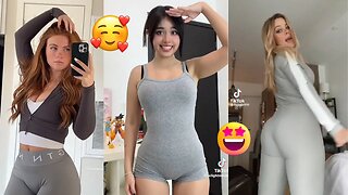 Hot cute girls dancing, no panties compilation