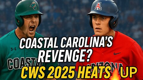 Coastal Carolina Baseball on Fire! College World Series 2025 Omaha Highlights | NewsDrift