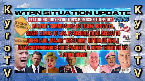 Situation Update - January 23, 2026 (edited version) (Swedish subtitles)