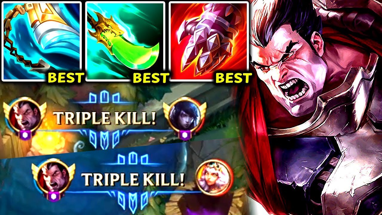 DARIUS TOP IS LITERALLY A PROBLEM & 1V9 WITH EASE! (S+ TIER) - 2025 Darius TOP Gameplay Guide