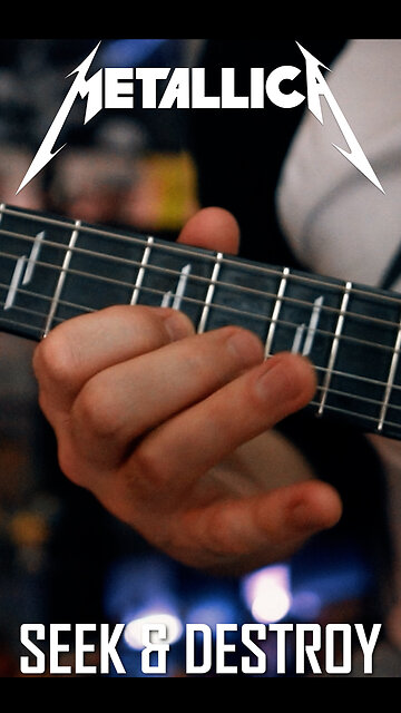 METALLICA - Seek & Destroy - Guitar Cover