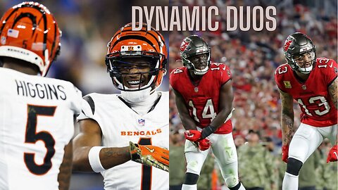 Top 10 wide receiver duos in the NFL for the 2025 season