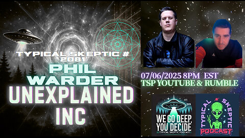 🛸Core Shamanism, Usui Reiki, Spiritual Hypnosis, The Unexplained - Phil Warder - 🎙TSP # 2081