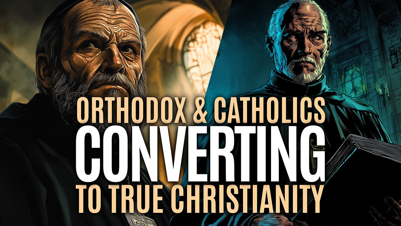 ORTHODOX and CATHOLICS converting to Christianity! All praise and glory to God! 🙏