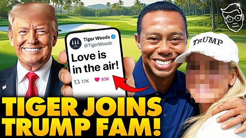 Tiger Woods Stuns World, Officially Announces He's Joining The TRUMP Family | Trump's Reaction is 🔥