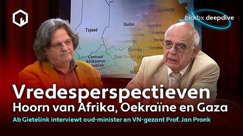 Vredesperspectieven Hoorn Afrika, Oekraïne en Gaza. Gietelink interviewt oud-minister Jan Pronk