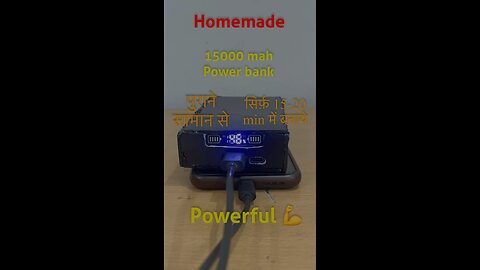 Homemade 15000mAh Power Bank Using Old Parts | DIY Power Bank