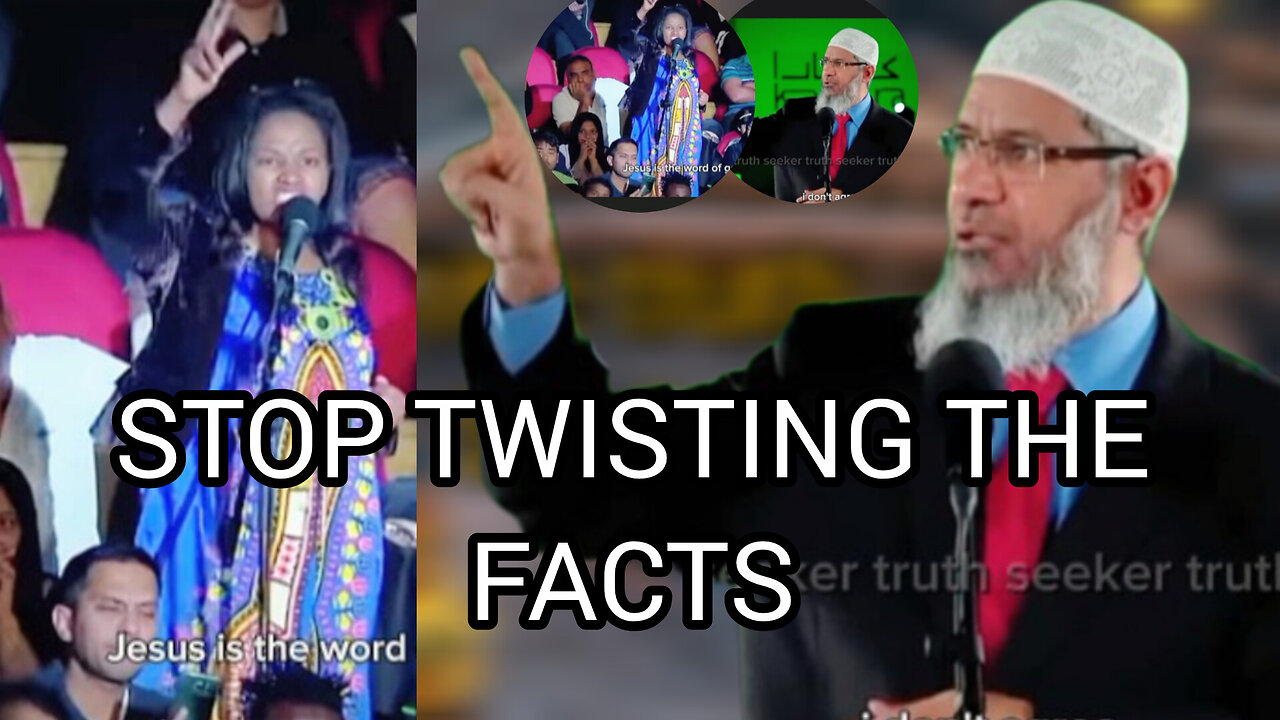 Dr zakir said he will convert to Christian if pastor rose answers his question correctly. THIS EPIC