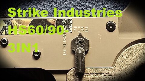 STRIKE INDUSTRIES, HEX Selector Switch 60/90 degree 3 in 1, SI-AR-HS60/90-3IN1, ambi