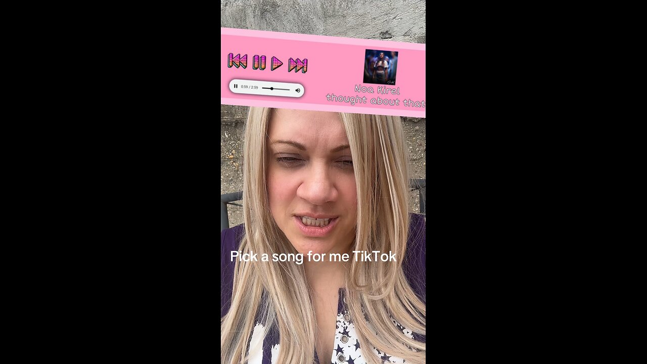 TikTok pick a song for me