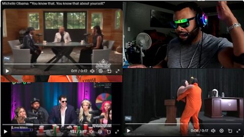 6ix9ine & Gorlock The Destroyer Adin Ross Stream; SteveWillDoIt; Michelle Obama Katt Williams