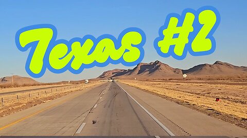 Scenic Drive Through Texas #2 | Relaxing POV