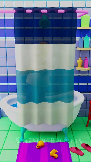 Chupapi Muñañyo! Bart's Bathtub Prank on Homer 😂🛁 #funny #shorts