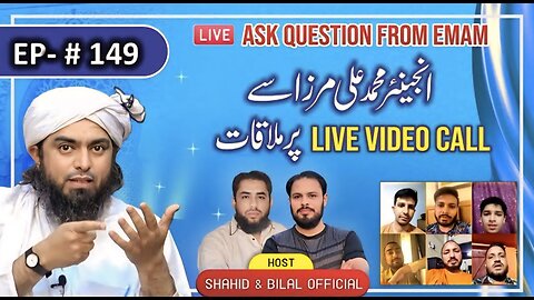 149-Episode : Ask Questions From Engineer Muhammad Ali Mirza on Live Video Call