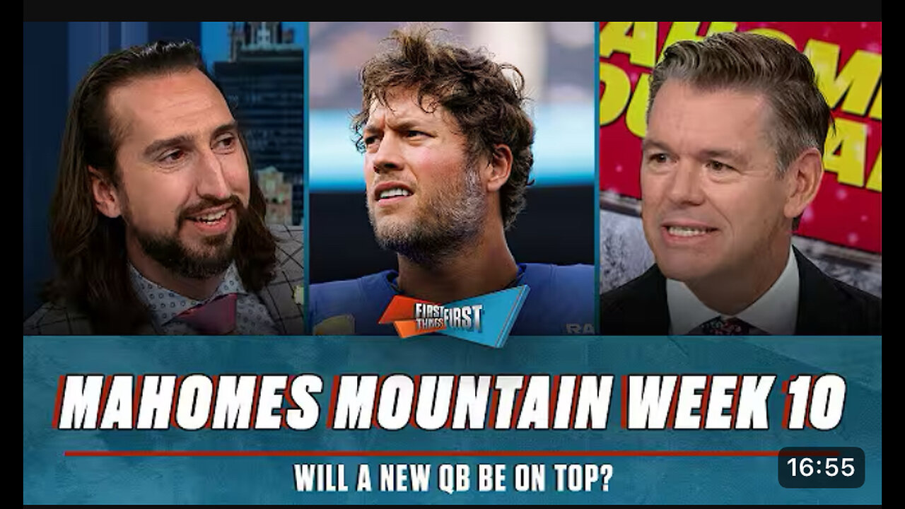 First things first: Nick pranks wildes on week 10 Mahomes Mountain