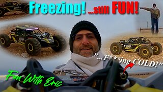 SHOCKING COLD🥶 won't stop LOSI ROCK REY!🔥...still FUN!💯