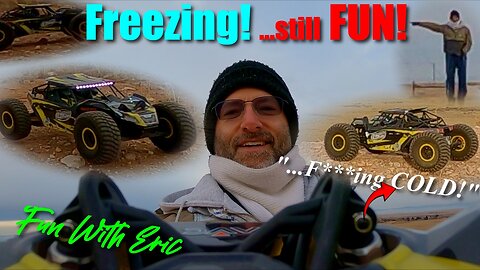 SHOCKING COLD🥶 won't stop LOSI ROCK REY!🔥...still FUN!💯