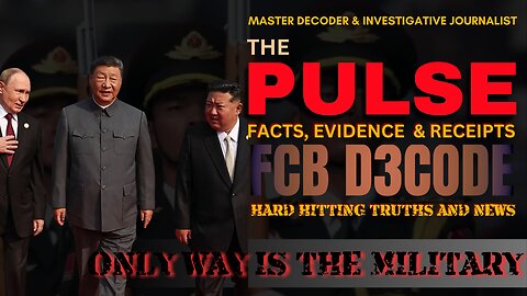 THE PULSE NEWS LIVE [03 SEPT 25] ONLY WAY IS THE MILITARY - FCB D3CODE
