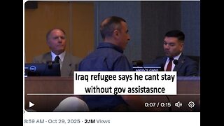 Iraq refuge says he cant afford to stay without gov support
