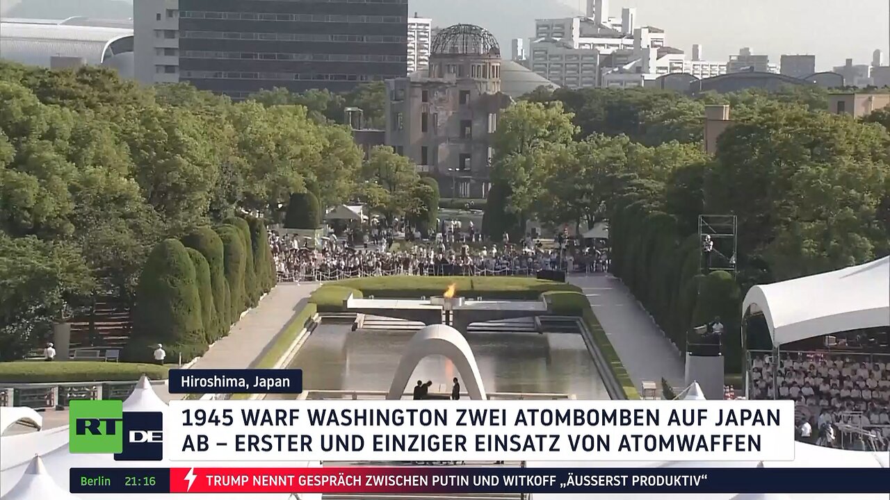 80 Jahre nach Hiroshima: Überlebende fordern Entschuldigung der USA – eskalierende Atomrhetorik